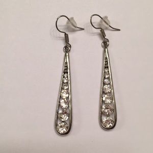 Silver earrings